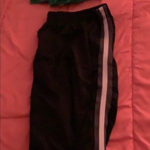 Boys black puma pants